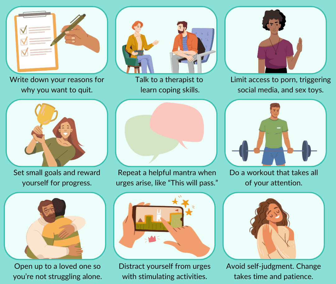 Strategies for successfully quitting porn
